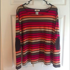 Talbots LS Shirt - 2X Multi Color 🌈